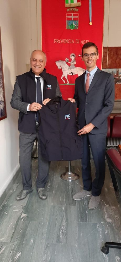 Una delegazione della Con Te OdV  incontra il presidente della Provincia di Asti