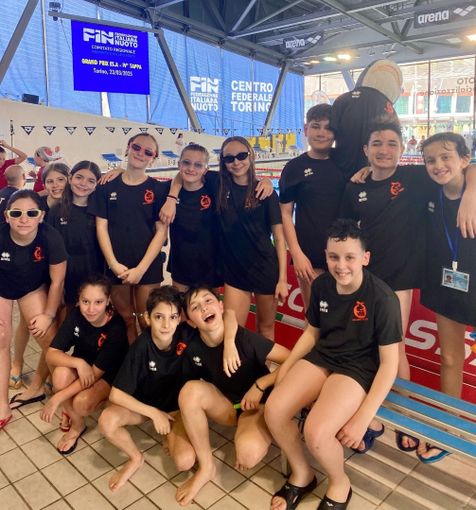 Gli Esordienti A della Vallebelbo Sport in gara a Torino