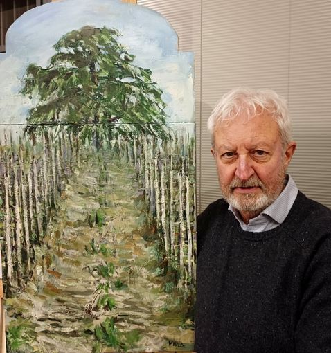 Gli "Alberi" di Paolo Viola mettono radici in San Martino: una mostra tra medicina e pittura