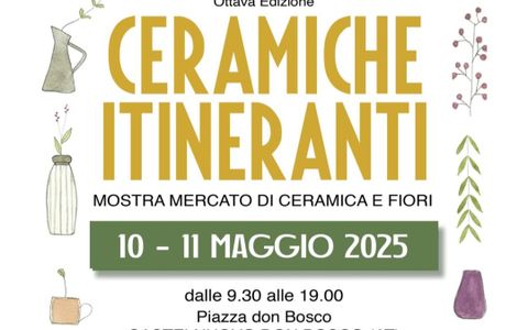 Castelnuovo Don Bosco, torna in paese l’evento delle Ceramiche Itineranti