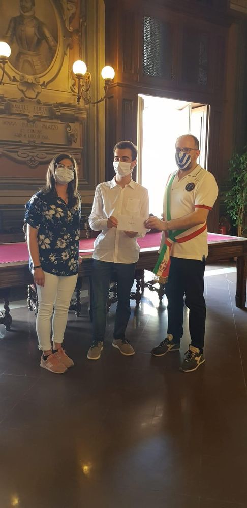 Consegnate in Municipio le Borse di Studio Ingegner Rodolfo Debenedetti