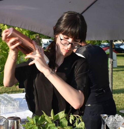 Giulia Del Trotti, bartender costigliolese
