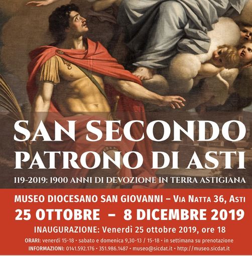 Il Patrono di Asti in mostra al Museo diocesano di via Natta dal 25 ottobre