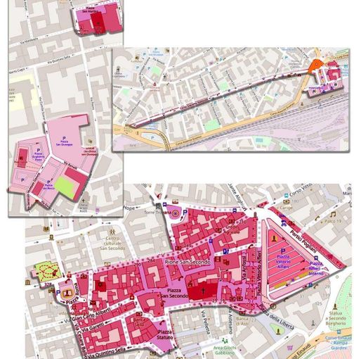 La mappa del coprifuoco La mappa del coprifuoco