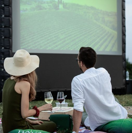 "Cinema in Vigna": il cinema sotto le stelle torna tra i filari Bava