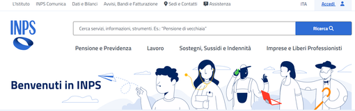 Il portale dell'INPS Il portale dell'INPS