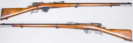 Fucili Vetterli Vitali modello 1870/87, simili a quelli donato alla città di Asti