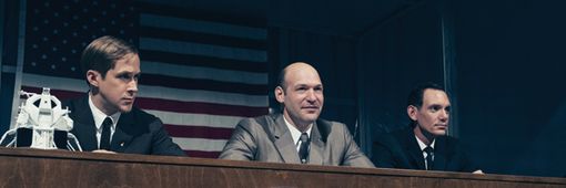 Una scena del film &quot;First Man - Il primo uomo&quot;