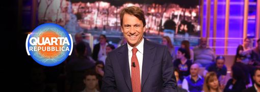 Nicola Porro, conduttore di &quot;Quarta Repubblica&quot; (foto tratta da sito Mediaset)