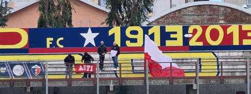 I 4 irriducibili tifosi dell'Asti al 'Chittolina'