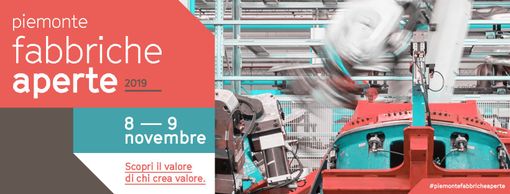 Sono aperte le iscrizioni a "Piemonte Fabbriche aperte" 2019 Sono aperte le iscrizioni a "Piemonte Fabbriche aperte" 2019