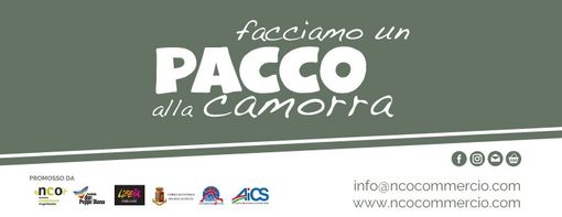 Locandina dell'iniziativa "Facciamo un pacco alla camorra" Locandina dell'iniziativa "Facciamo un pacco alla camorra"