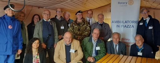 Successo dell'iniziativa sanitaria di Rotary e Croce Rossa: Asti in prima linea per la salute dei cittadini