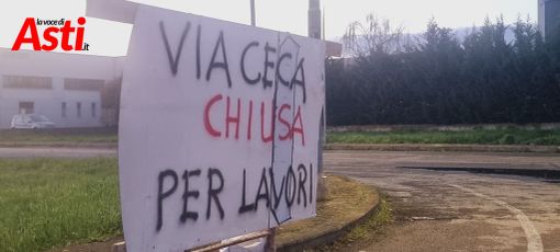 Prorogata fino all'11 aprile la chiusura di via Ceca per i lavori di ampliamento