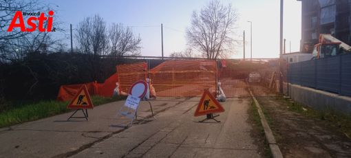 Il cantiere di via Ceca Il cantiere di via Ceca