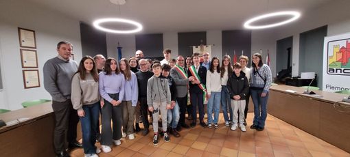 Castagnole Lanze dà il benvenuto al "sindaco dei ragazzi" Castagnole Lanze dà il benvenuto al "sindaco dei ragazzi"