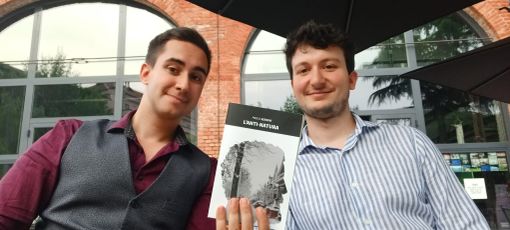 Paolo Sernini con Marco Alpan Paolo Sernini con Marco Alpan