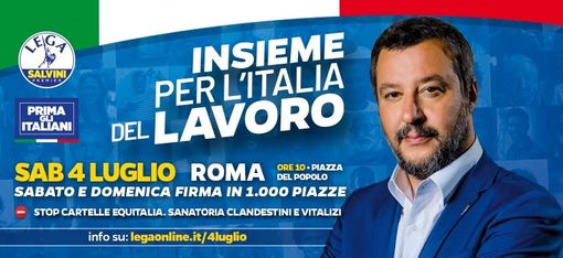 Nel fine settimana anche la Lega astigiana scenderà in piazza per il lavoro