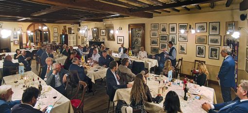 Un momento del partecipato incontro Un momento del partecipato incontro