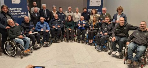 Benemerenze astigiane paralimpiche a Torino