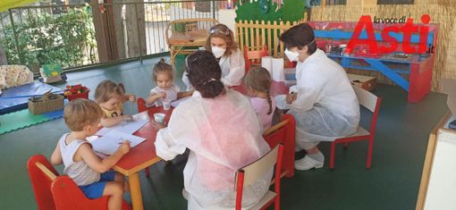 Si conclude oggi l'attività estiva al nido &quot;Il Gabbiano&quot; di Asti, 14 partecipanti, 6 educatori e tante attività [FOTOGALLERY]