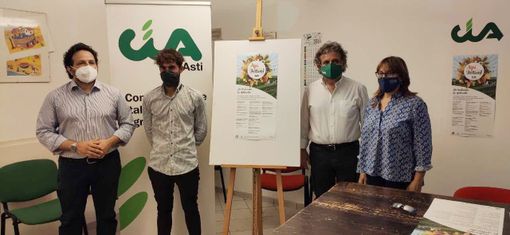 Nella foto, da sinistra: Andrea Cerrato, Danilo Amerio, Marco Pippione e Anna Ghione