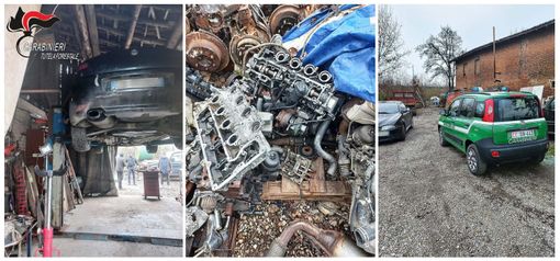 Officine abusive tra Asti e Alessandria: 5 sequestri, 8 denunce e sanzioni per oltre 25mila euro