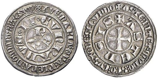 Grosso tornese, una delle antiche monete della Zecca di Asti Grosso tornese, una delle antiche monete della Zecca di Asti