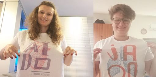 Le presidenti AIDO Asti Irene Testa e di Canelli Sara Testa. Le presidenti AIDO Asti Irene Testa e di Canelli Sara Testa.