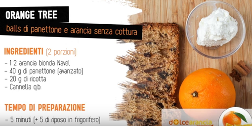 La ricetta del lunedì: un ricco orange- tree che ha  tutta un'altra musica