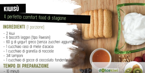 La ricetta del lunedì: oggi prepariamo il Kiwisu, perfetto comford food di stagione La ricetta del lunedì: oggi prepariamo il Kiwisu, perfetto comford food di stagione