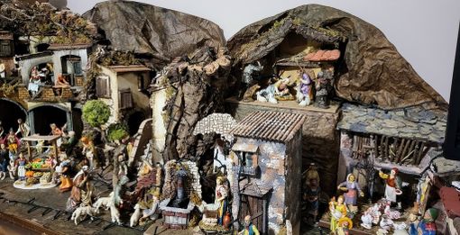 Un presepe tradizionale Un presepe tradizionale