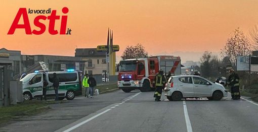 Caos viabilità all'altezza di Quarto dopo un incidente tra auto e moto