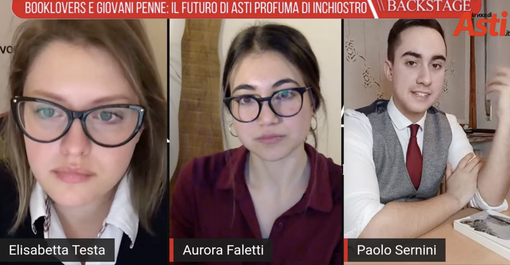 Una coltivatrice di libri e un giovane scrittore ieri a &quot;Backstage&quot;, la nostra trasmissione live di approfondimento (VIDEO)
