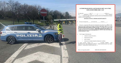 Coronavirus, per spostarsi è necessaria l’autocertificazione Coronavirus, per spostarsi è necessaria l’autocertificazione