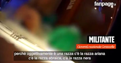 Un fermoimmagine tratto dall'inchiesta giornalistica di Fanpage.it