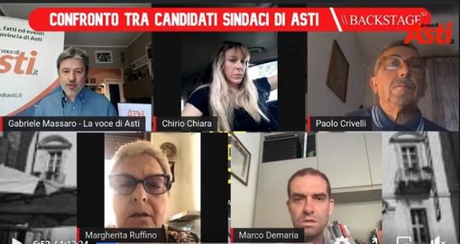 Un fermo immagine tratto dalla trasmissione in onda ieri sera Un fermo immagine tratto dalla trasmissione in onda ieri sera