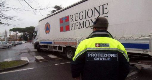 Immagine d'archivio della Protezione Civile Piemontese Immagine d'archivio della Protezione Civile Piemontese
