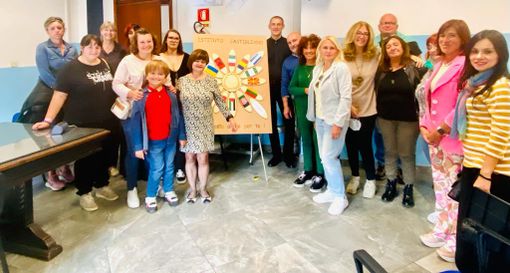 Toccante incontro, al Castigliano, con un sacerdote ucraino