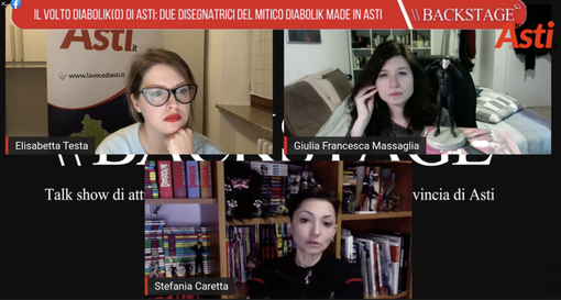 Le Diabolike ieri ospiti di &quot;Backstage&quot;, la nostra trasmissione live di approfondimento (VIDEO)