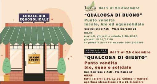 Locandina delle aperture pre natalizie Locandina delle aperture pre natalizie