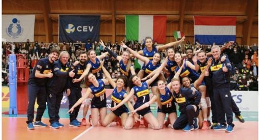 Volley: l’Italia under 19 ‘stacca il biglietto’ per gli Europei
