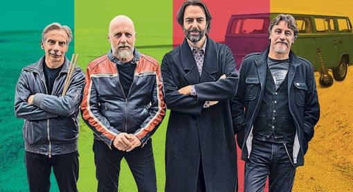 I protagonisti di &quot;Boys&quot; ritratti in una foto promozionale