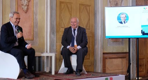 Enrico Mentana e Carlo Cerrato Enrico Mentana e Carlo Cerrato