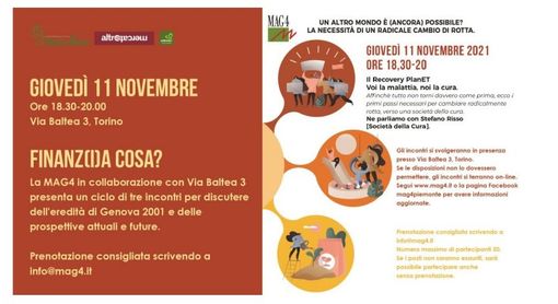 La locandina dell'iniziativa