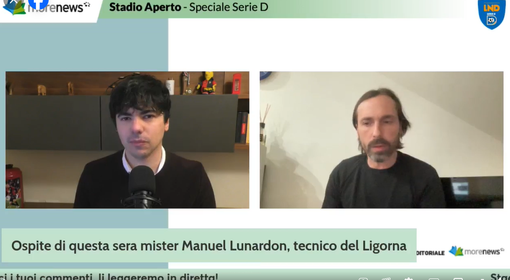 Stadio Aperto. A tutto Ligorna con mister Lunardon. Giovedì sarà turno pre pasquale (Video) Stadio Aperto. A tutto Ligorna con mister Lunardon. Giovedì sarà turno pre pasquale (Video)