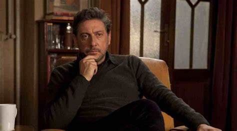 Sergio Castellitto sul set del film "Il materiale emotivo"