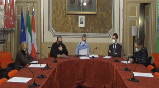 La conferenza stampa di Villanova