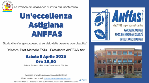 La locandina dell'incontro in programma