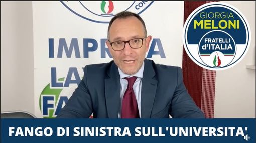 Un fermo immagine tratto dal video postato da Marcello Coppo